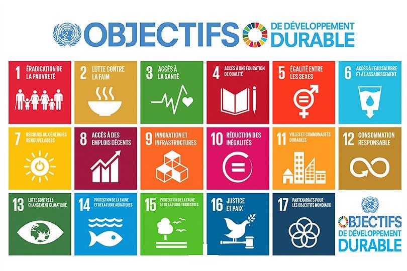 Icônes des Objectifs de Développement Durable